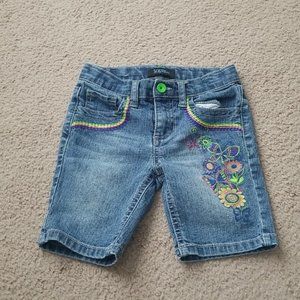 Squeeze Girl's Adjustable Waist Denim Shorts